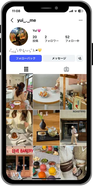 日本人フォロワー